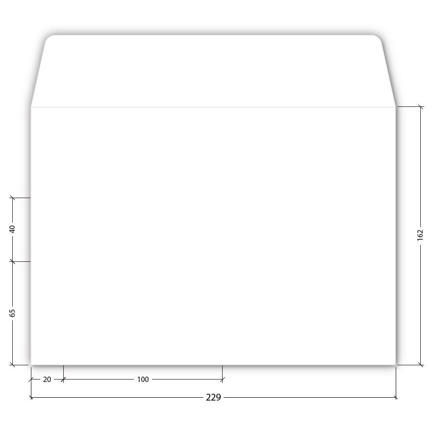 PIGNA KOVERTA 162*229 C5 STRIP 80gr