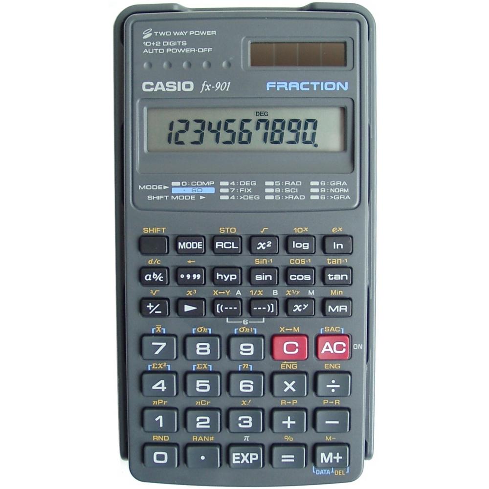 Casio Fx 260solar Calculators Pocket Basic Calculator Black Plastic Register Saadallahtraining Com