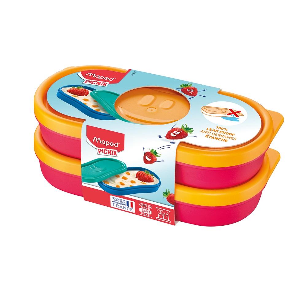 MAPED posuda Char pink X2 150ml
